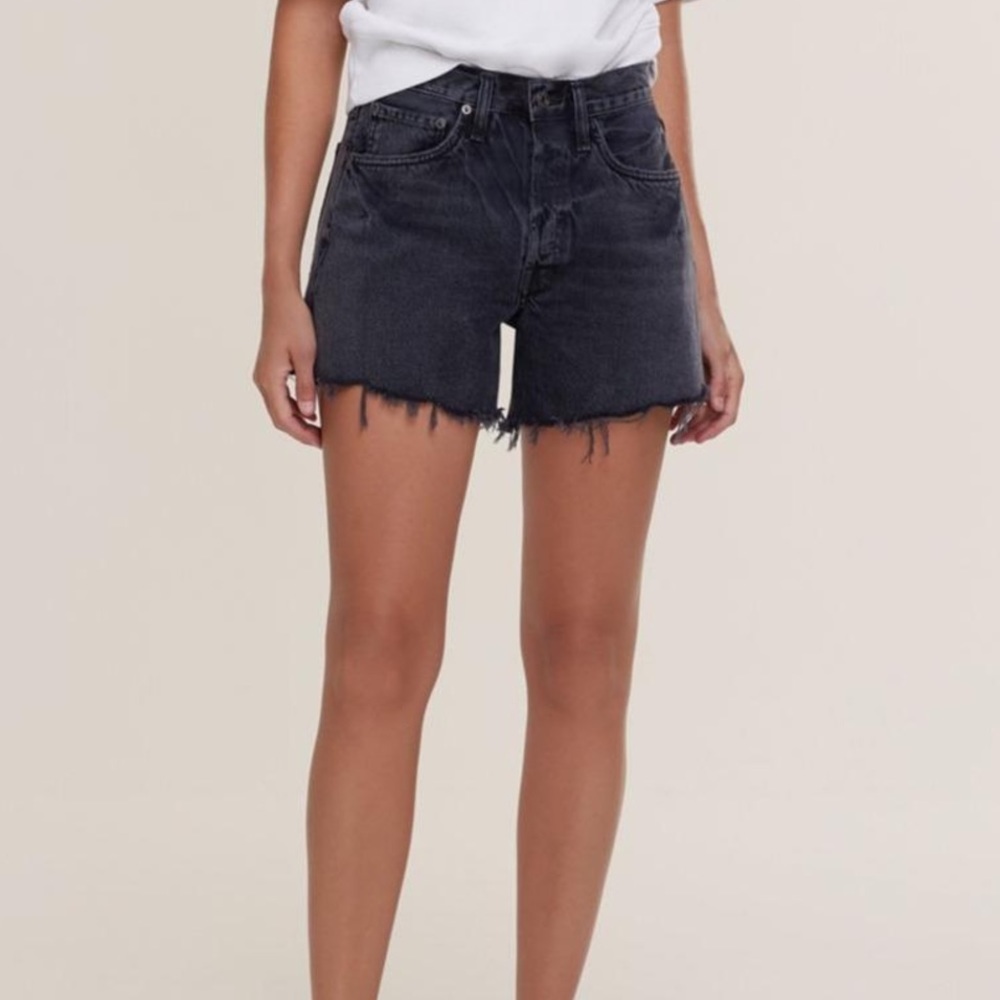 Agolde Parker loose fit vintage long shorts 26